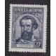 ARGENTINA 1935 GJ 755H ESTAMPILLA NUEVA MINT PAPEL HOLANDEZ U$ 26